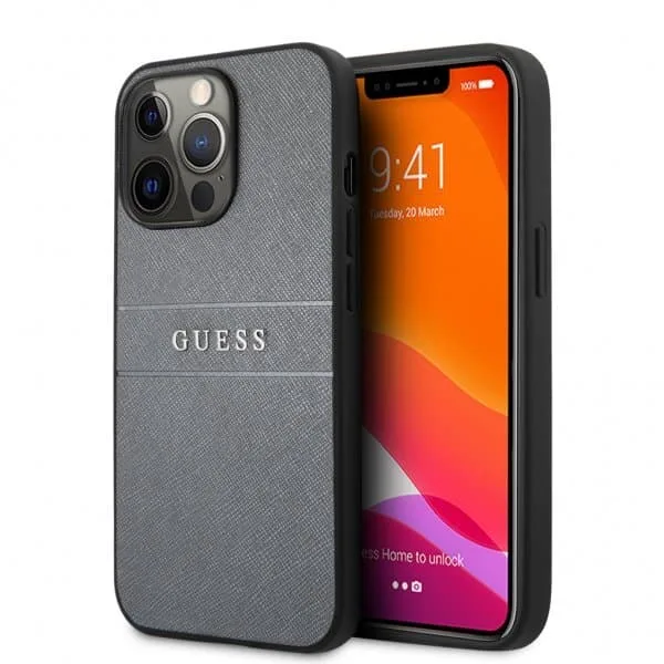Guess iPhone 13 Pro Skal Hot Stamp