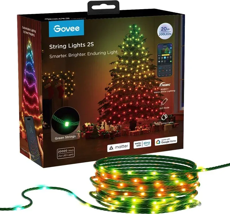 Govee Christmas String Lights 2S