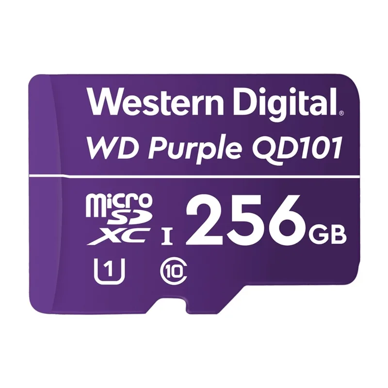 SanDisk WD Purple SC QD101, 256 GB, MicroSDXC