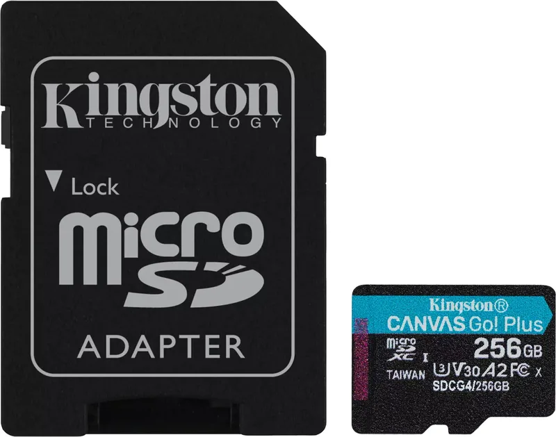 Kingston microSDXC Canvas Go Plus Gen4