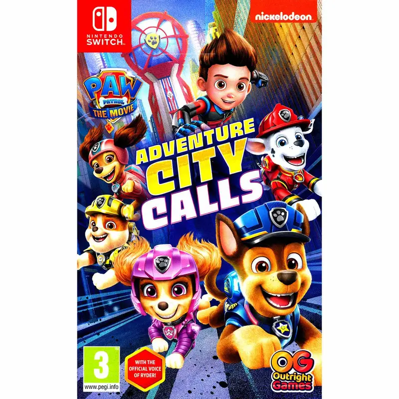 Nintendo Paw Patrol The Movie Adventure City