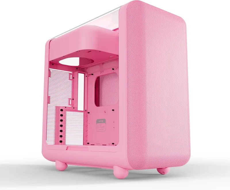 HYTE X50 / Tempered Glass Strawberry milk / Pink