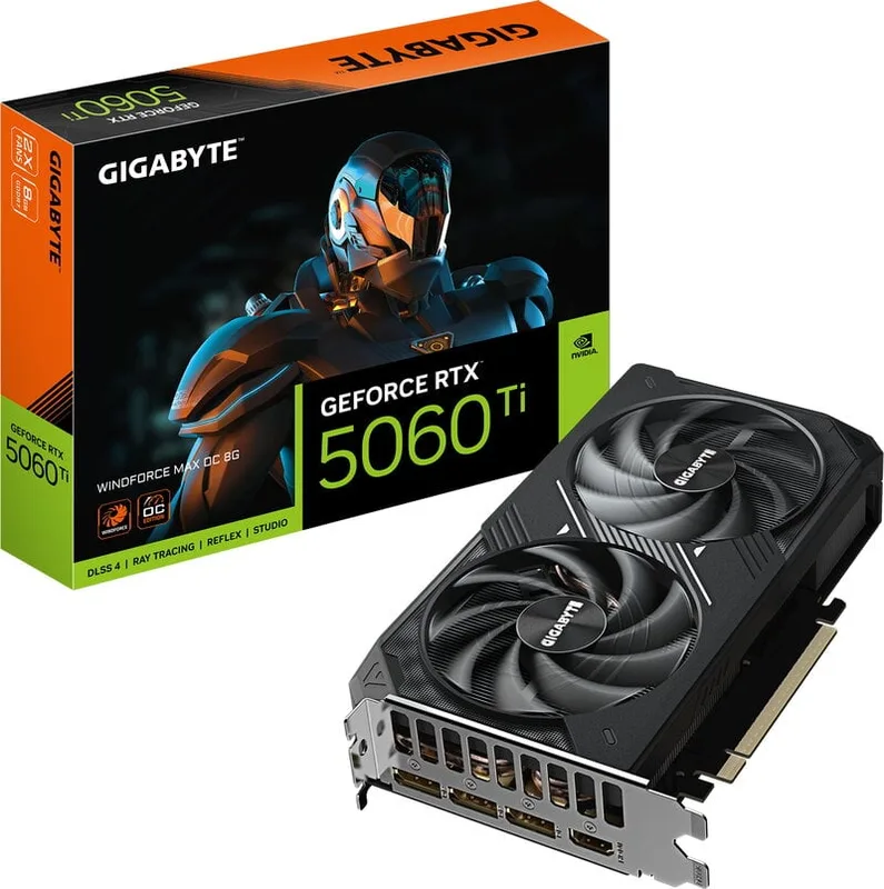 GIGABYTE GeForce RTX 5060 Ti WINDFORCE MAX OC