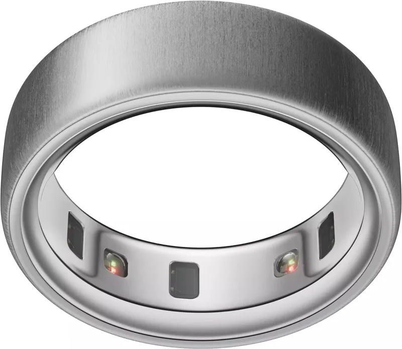 OuraRing4BrushedSilverSize13