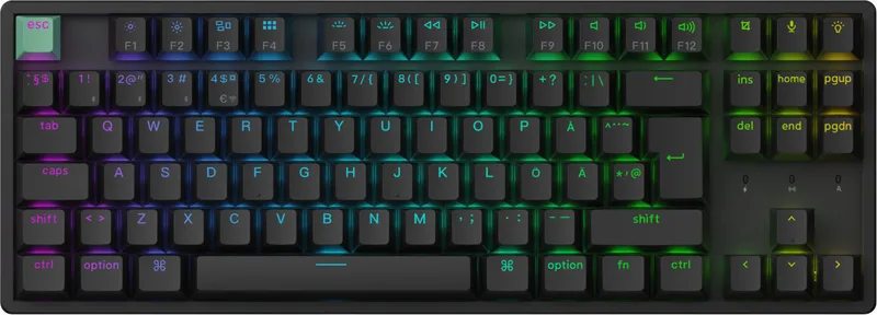 Keychron K8 HE Trådlöst QMK Tangentbord [Gateron 2.0 Purple Magnetic Switch]