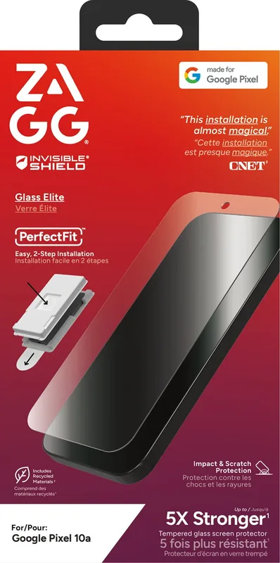 Zagg InvisibleShield Glass Elite Google Pixel 10a