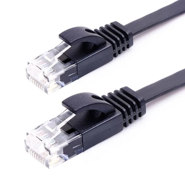 NÖRDIC Cat6 U/UTP flat nätverkskabel 10m