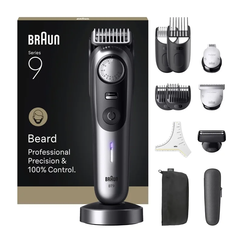 Braun Series 9 skäggtrimmer BT9560 (krom)