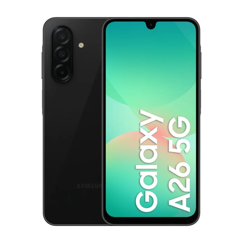 Samsung Galaxy A26 5G 256 GB, svart