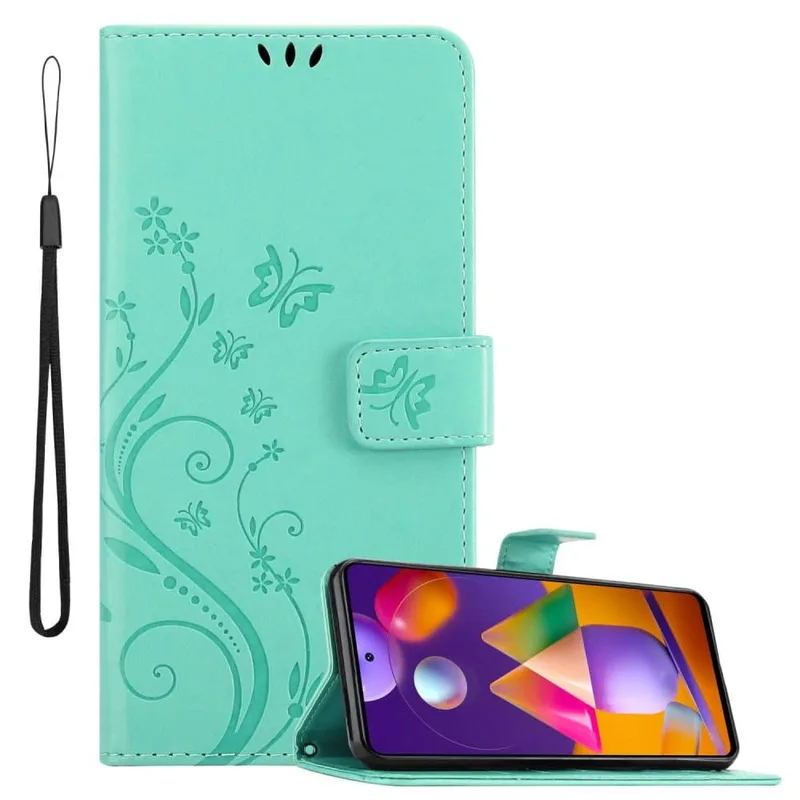 Samsung Galaxy M31s Skal Fodral i blomdesign