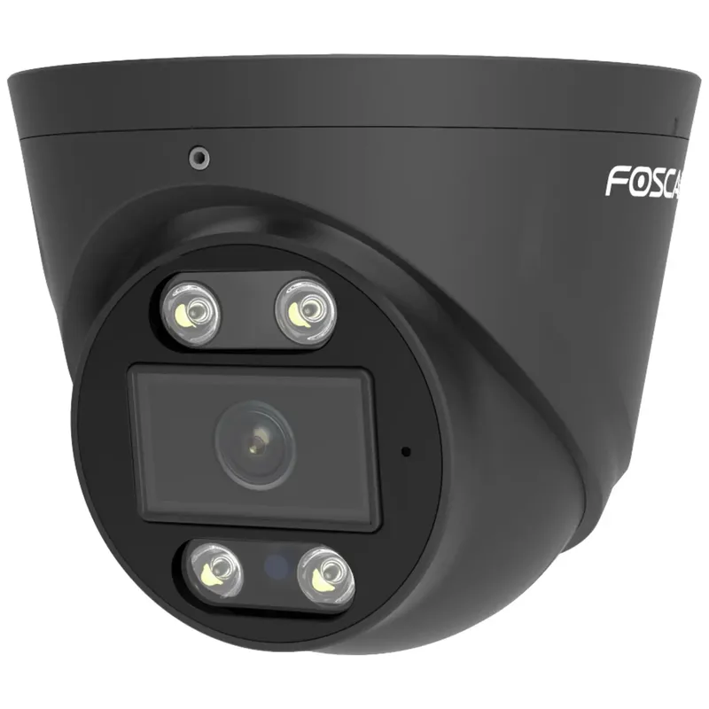 Foscam Netzwerkkamera T8EP (black) LAN IP Övervakningskamera 3840 x 2160 pixel