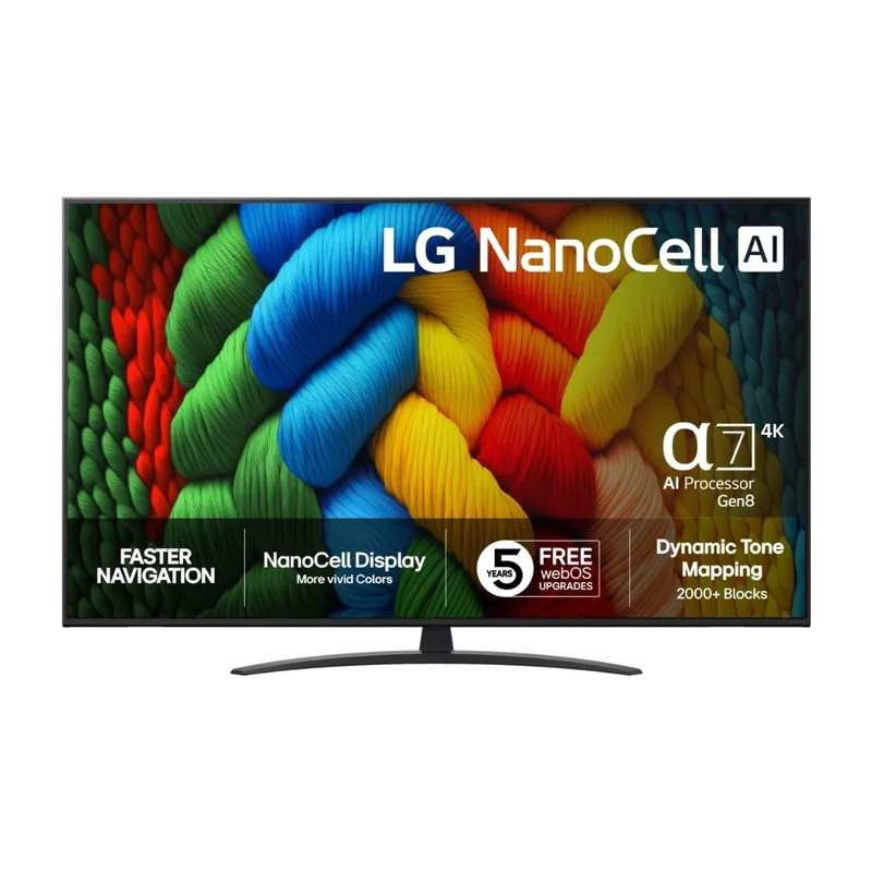 LG 50" 4K NanoCell TV 2025 50NANO81A