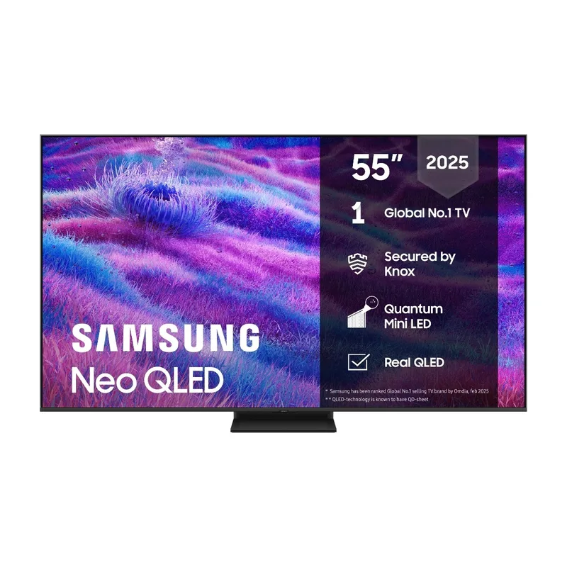 Samsung 55" QN80F Neo QLED 4K MiniLED Smart TV (2025)