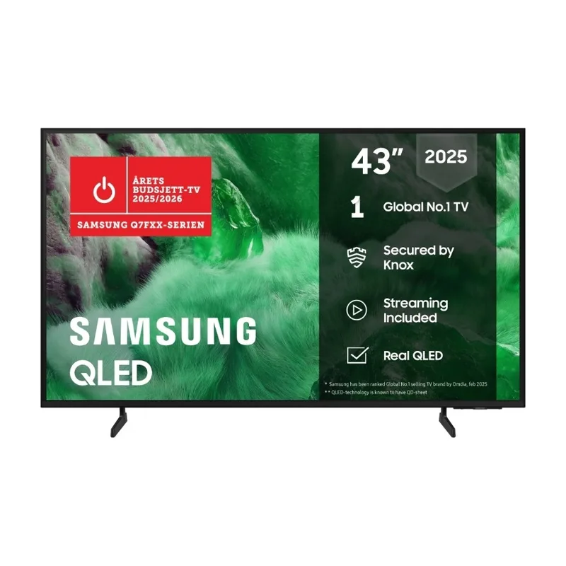 Samsung 43" Q7F4 QLED 4K Smart TV