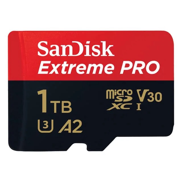 Sandisk MicroSDXC Extreme Pro 1 TB minneskort
