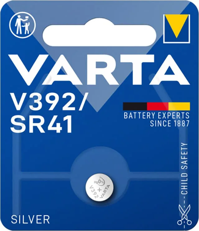 Varta V392/SR41 Silver Coin