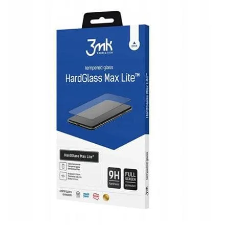 3MK HardGlass Max Lite för iPhone 12/12 Pro