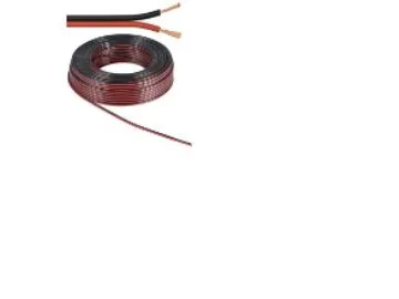 Goobay LSK 2x2.5 - 10m, 10 m, Sort