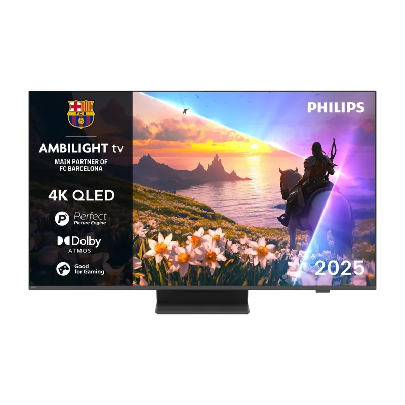 Philips 65" 4K QLED Ambilight TV (2025) 65PUS8600/12
