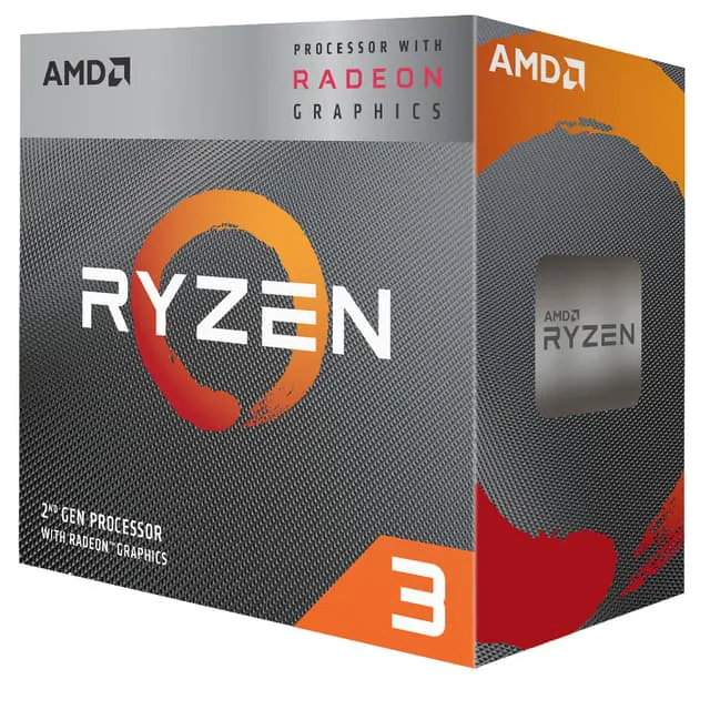AMD Ryzen™ 3 3200G APU med Vega 8 grafik