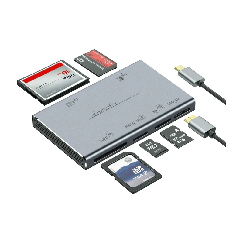 Dacota Platinum USB 3.0 5-i-1 kortläsare