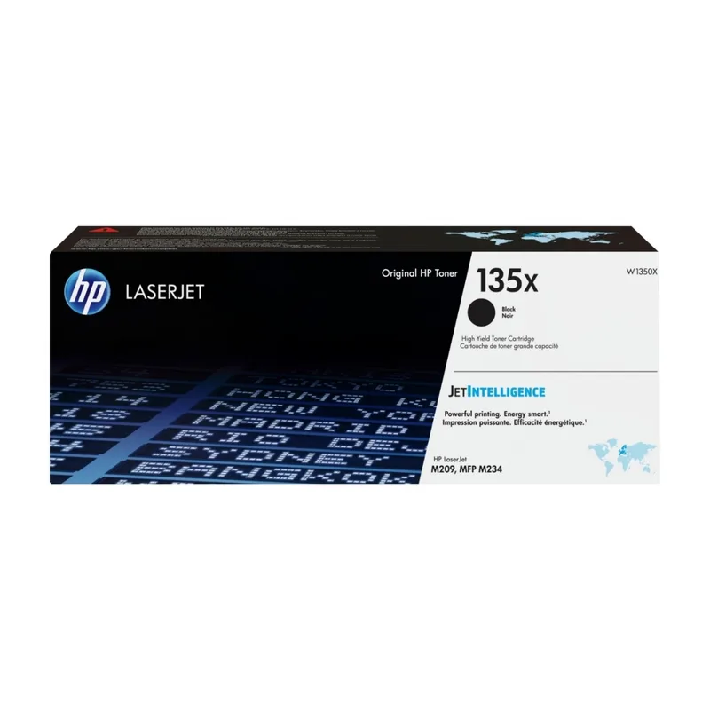 HP 135X - Lång livslängd - svart - original - LaserJet