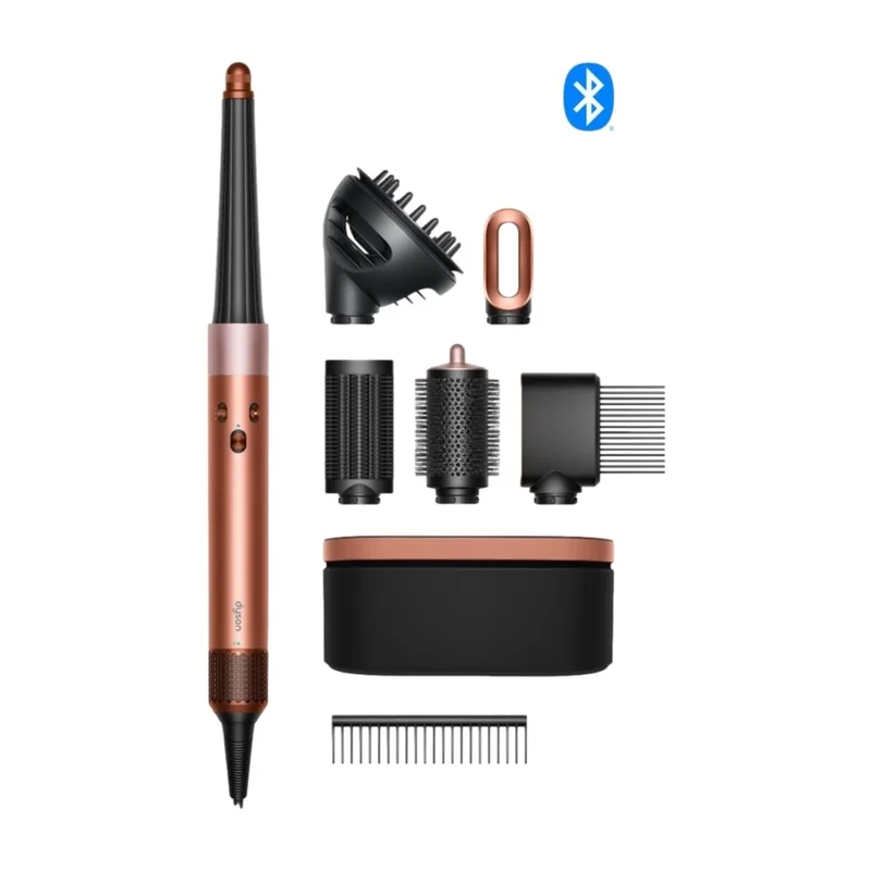 Dyson Airwrap I.D. Curly+Coily multistyler och hårtork, Amber Silk