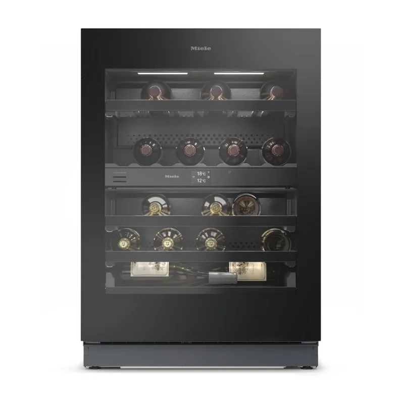 Miele KWTUS 7196 E vinkyl, obsidiansvart