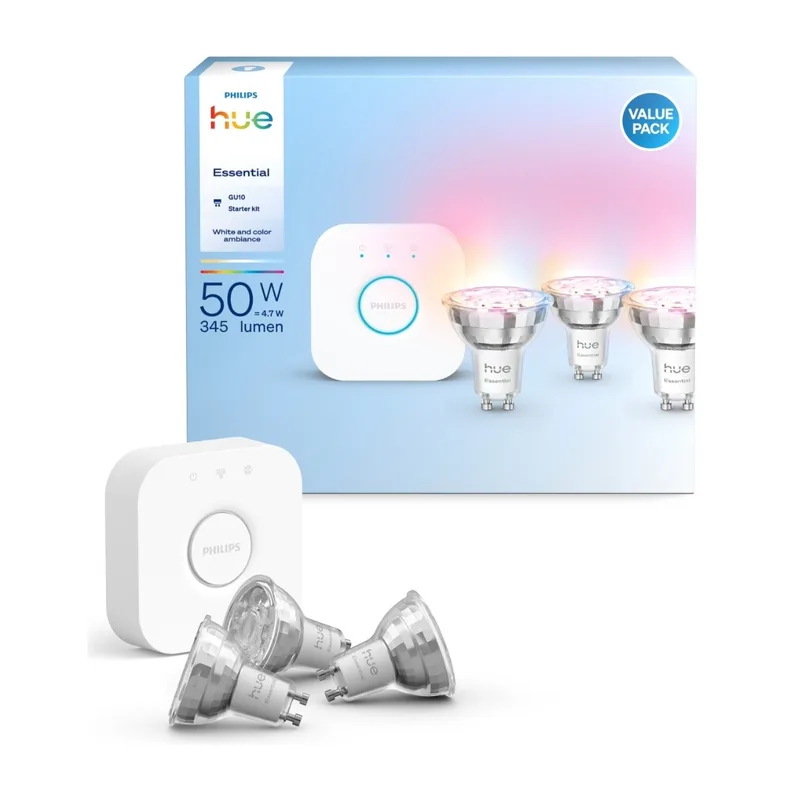 Philips Hue White & Color Ambiance GU10 startpaket