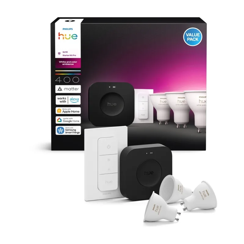 Philips Hue WCA GU10 3KIT sw Pro EU