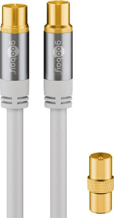 TV-antennkabel (135 dB), 4x skärmad