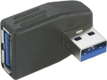 Renkforce RF-4173150, USB Type-A, USB Type-A, Svart