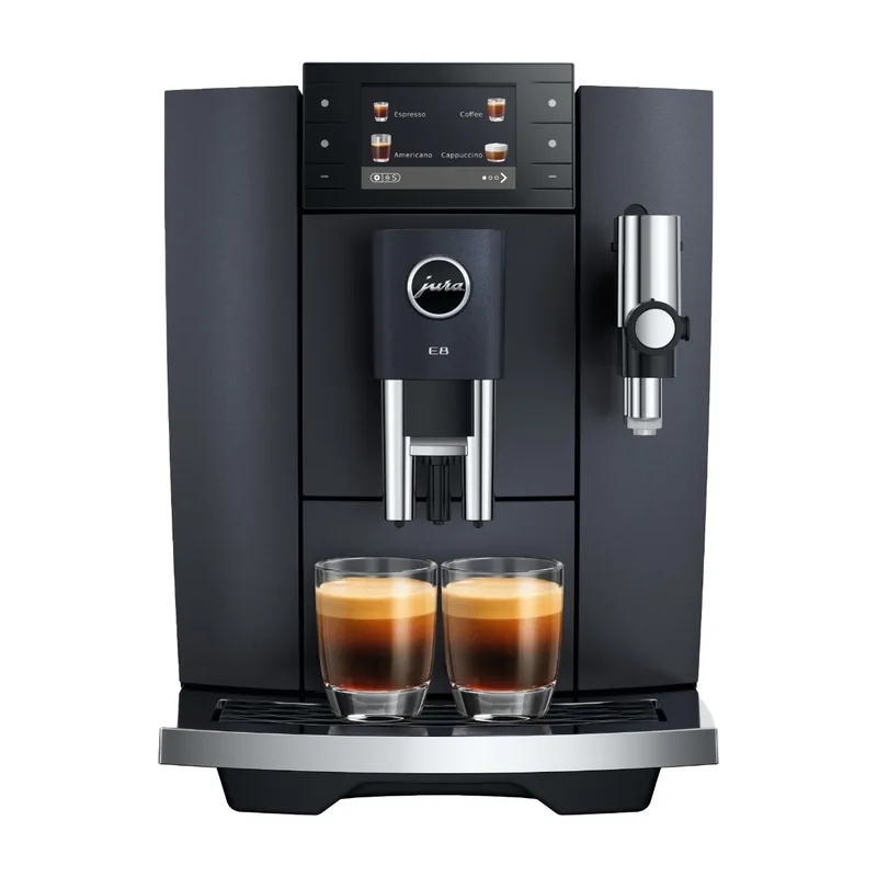 Jura E8 (ED) kaffemaskin, Cosmic Black