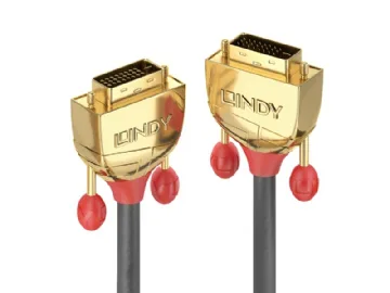 Lindy 36202 DVI kabel 2 m DVI-D Grå