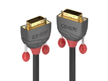 Lindy 36223 DVI kabel 3 m DVI-D Sort