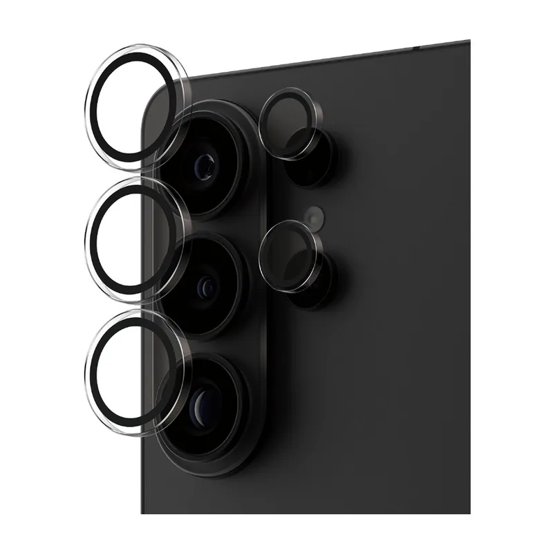 PanzerGlass Samsung Galaxy S26 Ultra Hoops kameralinsskydd, svart