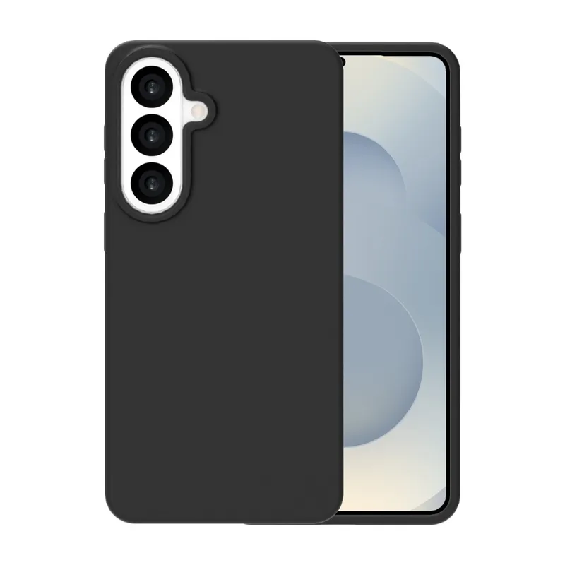 Ferrelli Samsung Galaxy S26+ magnetiskt Liquid silikon skal, svart