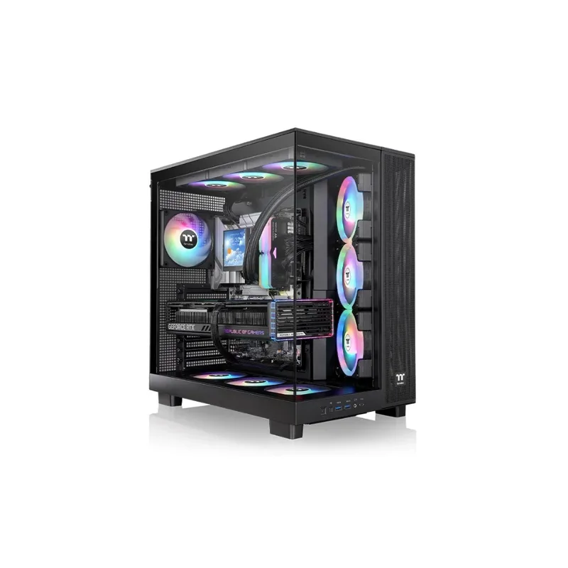 Geh Thermaltake View 380 XL TG Midi Tower "ARGB" Black