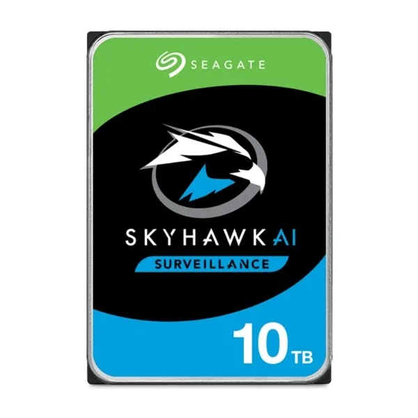 Seagate SkyHawk AI 10TB övervakningshårddisk, 3,5"
