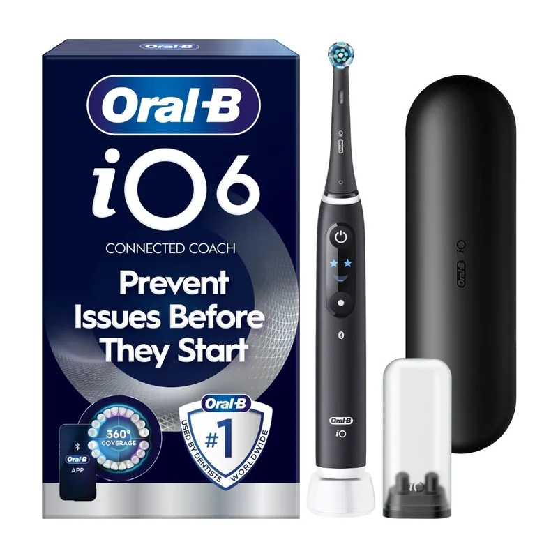 Oral-B iO6 elektrisk tandborste 067850 (black lava)