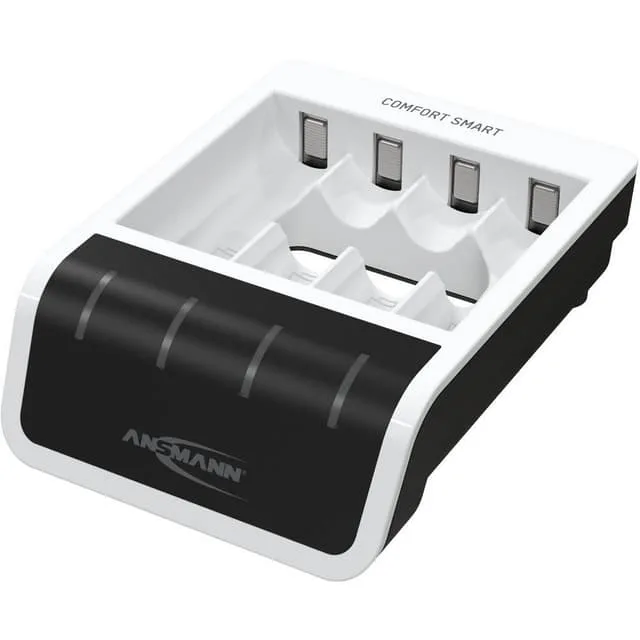 Ansmann Comfort Smart Batteriladdare NiMH AAA (R03), AA