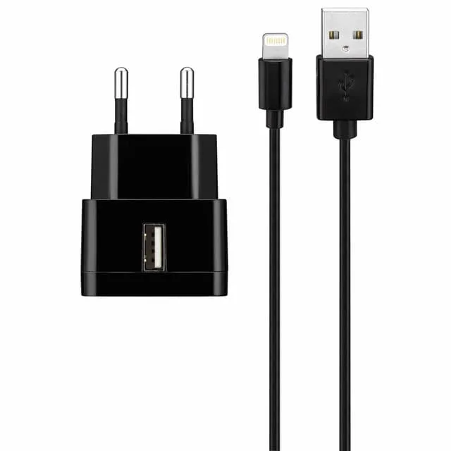 Goji Väggladdare 2.4A Lightning kabel