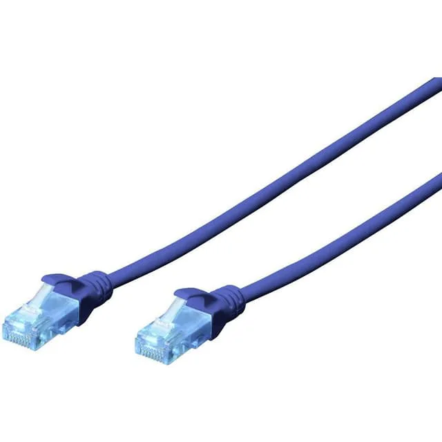 Digitus DK-1512-050/B RJ45 Nätverk Anslutningskabel CAT