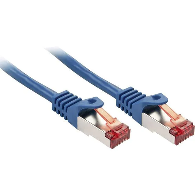 LINDY 47354 RJ45 Nätverk Anslutningskabel 2.00 m Blå