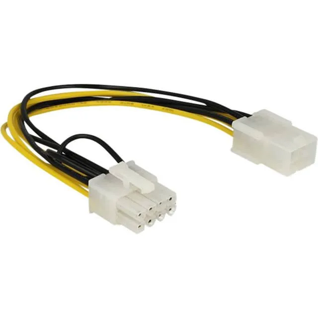 Delock Ström Anslutningskabel [1x PCIe hane 8-pol