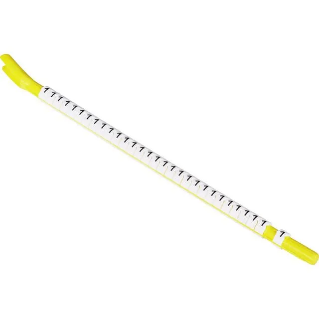 TE Connectivity 662434-000 STD06W-4 Märkningsclip Tryck