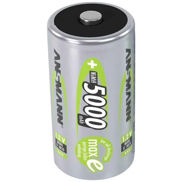 ANSMANN batteri - 2 x D
