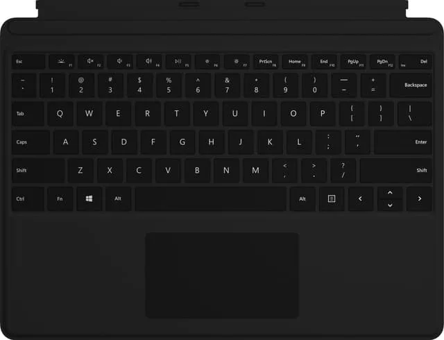 Microsoft Surface Pro X tangentbord