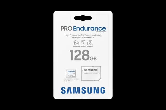 PRO ENDURANCE 128GB mSD card w SD adaptor