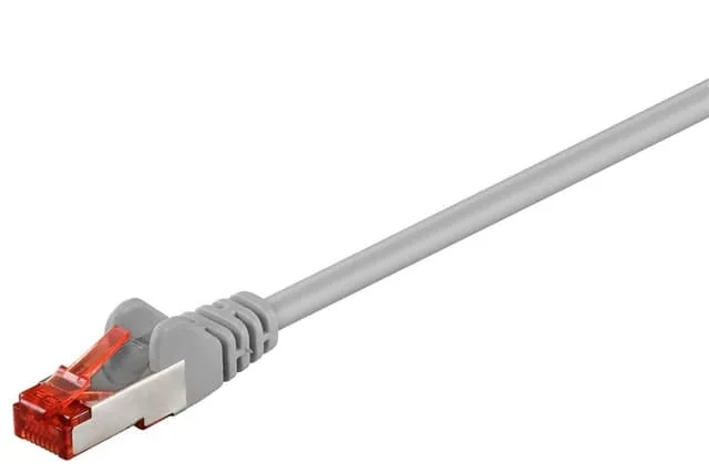 Patchkabel CAT 6, S/FTP (PiMF), grå, 20 m